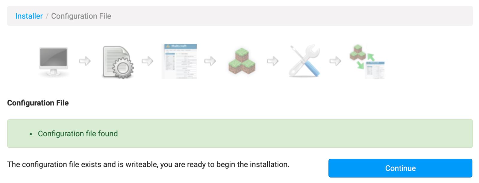 Multicraft Configuration File Transfer.